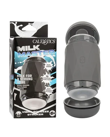 CalExotics Milk Master Vibro Squeeze Stroker