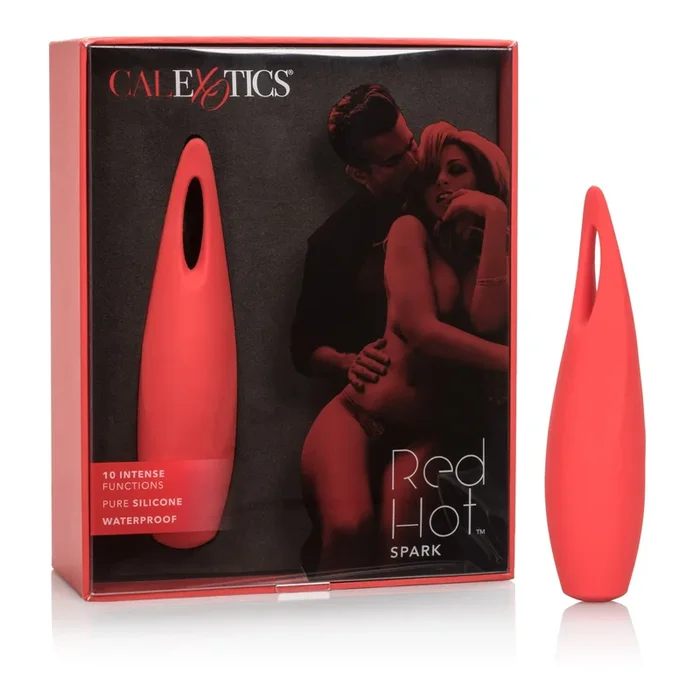 California Exotics – Red Hot Spark Rechargeable Clit Massager (Red)