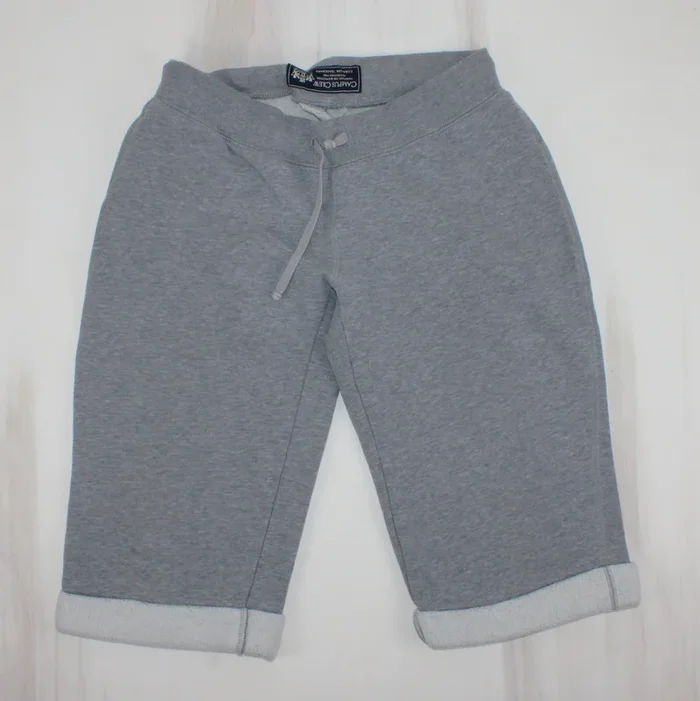 CAMPUS CREW SWEAT SHORTS GREY XS PRE-LOVED