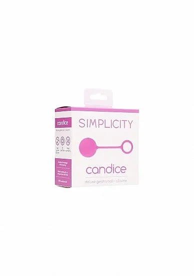 Candice Deluxe Geisha Ball Silicone Pink