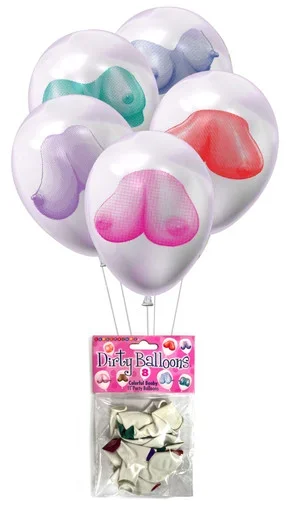 Candy Prints Dirty Balloons – Boob Balloons