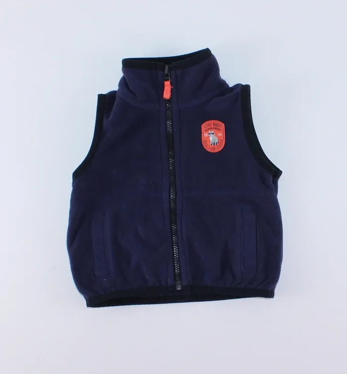 CARTERS LITTLE BANDIT FLEECE VEST 3M PRE-LOVED