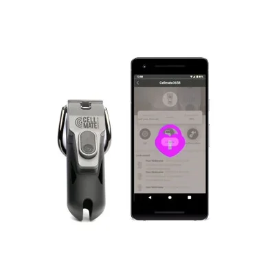 CellMate App Controlled Cock Cage Chastity Device Long