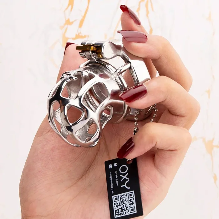 CH51 – Cavaliere in obbedienza Gabbia di castità