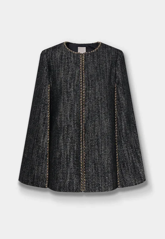 Chaîne Noir Tweed Jacket