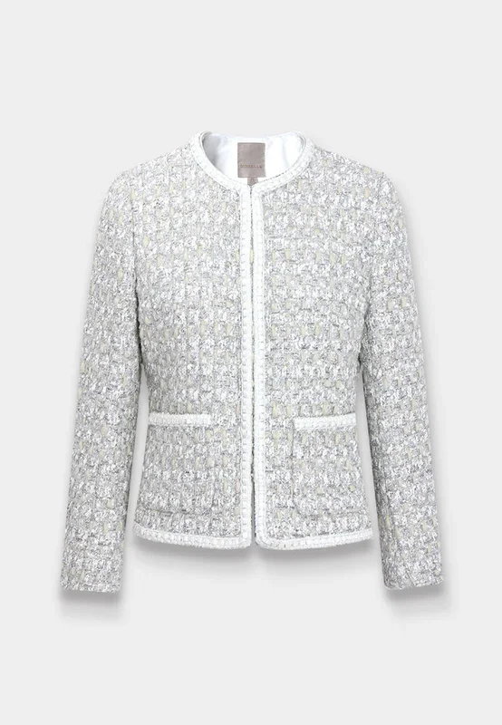 Champagne Tresse Tweed Jacket