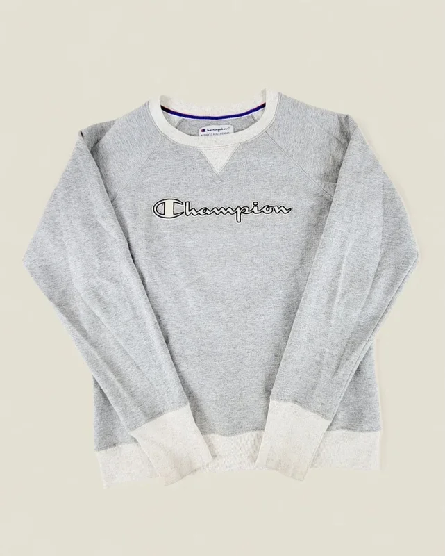CHAMPION GREY CREWNECK SWEATER ADULT XS PRE-LOVED