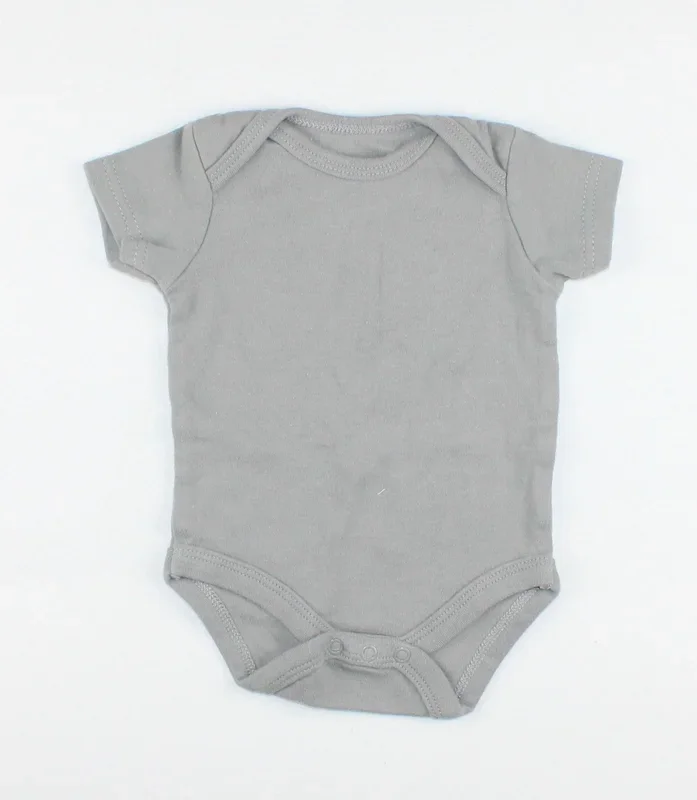 CHICK PEA GREY ONESIE 3-6M PRE-LOVED