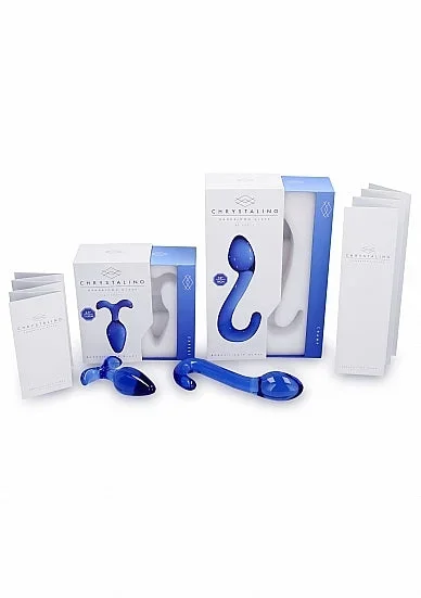 Chrystalino Flask Blue