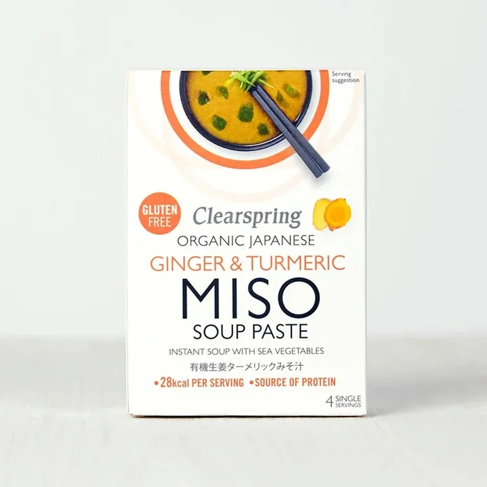 Clearspring Organic Japanese Ginger & Turmeric Miso Soup Paste
