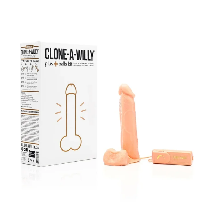 Clone A Willy Plus Balls Light Skin Kit