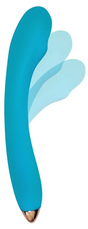 CLOUD 9 HEALTH & WELLNESS RECHARGEABLE G-SPOT SLIM 8IN SINGLE MOTOR AQUA BLUE
