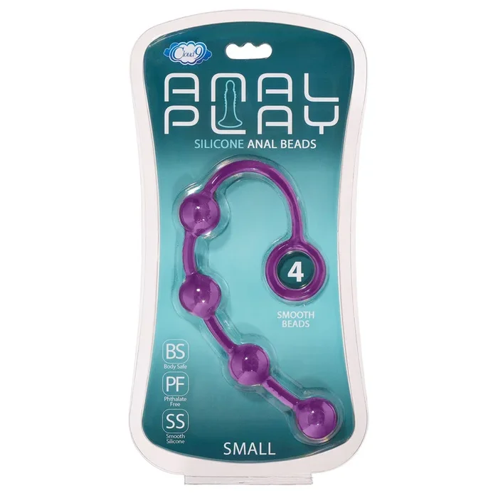 Cloud 9 Silicone Anal Bead Small Plum