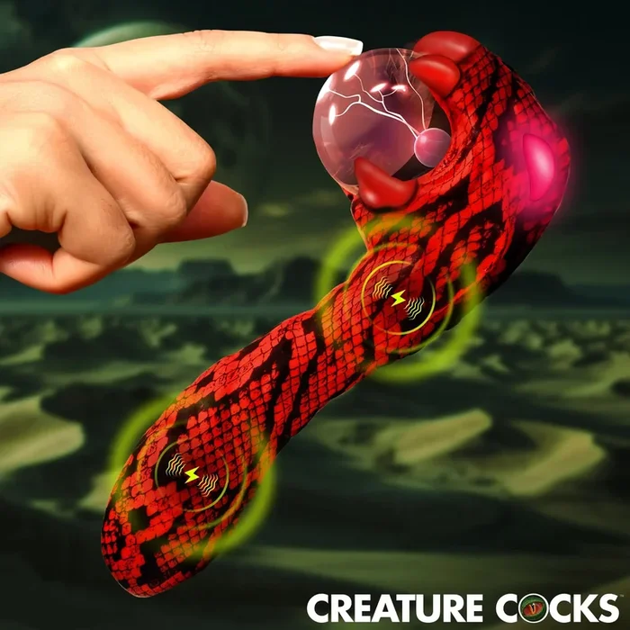 Cobra Silicone 7.3 Inch Plasma Fantasy Vibrator