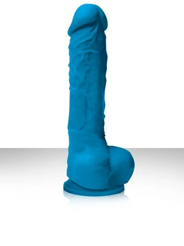 Colours Pleasure 5in. Dildo Blue