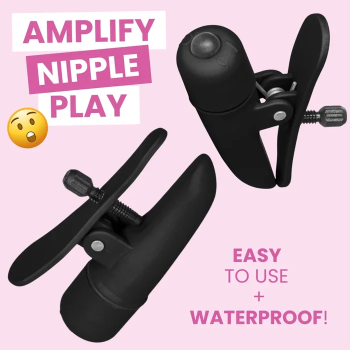COLT Waterproof Vibrating Nipple Clamps