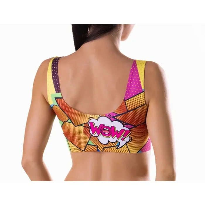 Comics Hot Crop Top Large – MeMeMe Lingerie
