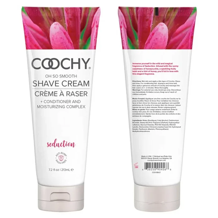 Coochy Oh So Smooth Shave Cream – Seduction – 7.2 Oz