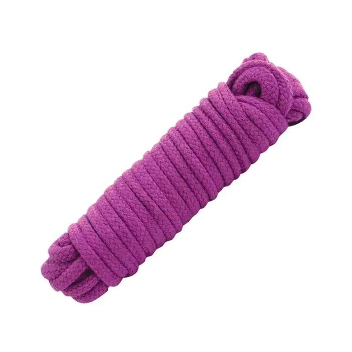 Cotton Bondage Rope, Purple