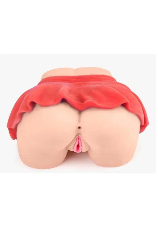 Cousins Group – Keisha Grey Mini Skirt Pussy & Ass Masturbator – Beige