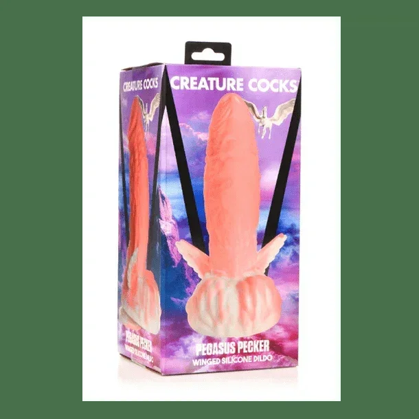Creature Cocks Pegasus Pecker Winged Silicone Dildo
