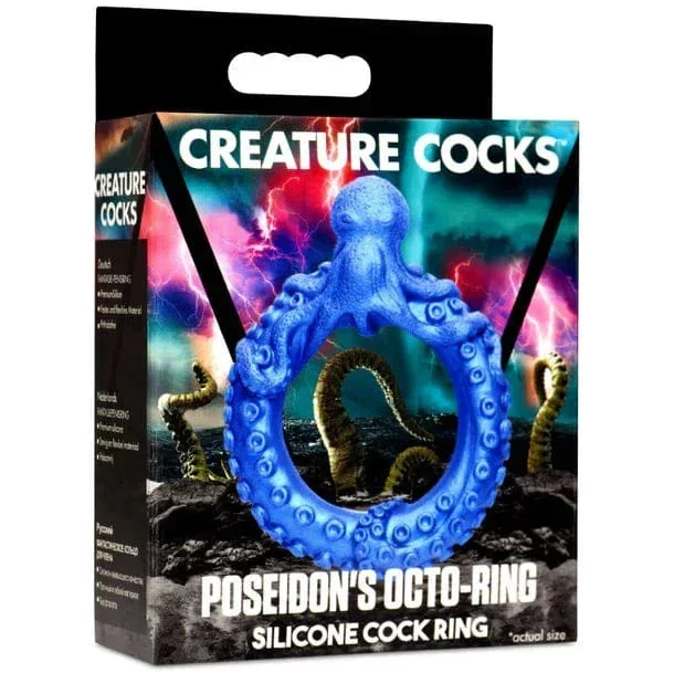 Creature Cocks Poseidon’s Octo-Ring Silicone Cock Ring
