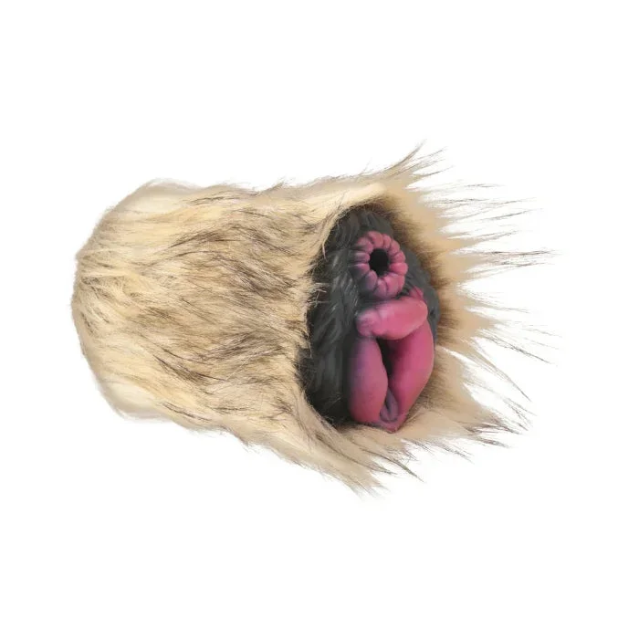Creature Cocks Savage She-Wolf Squishy Silicone Wolf Fantasy Shaped Dual Entry Creature Stroker With Removable Fur