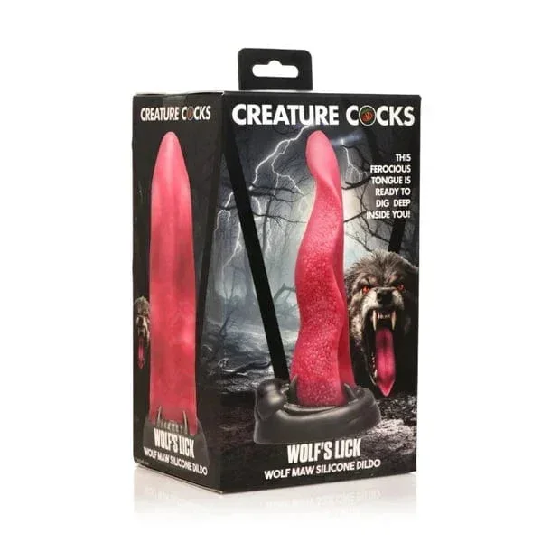 Creature Cocks Wolf’s Lick Wolf Maw Silicone Dildo