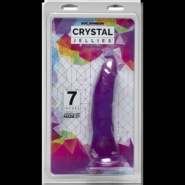 Crystal Jellies – 7 Inch Thin Dong Purple