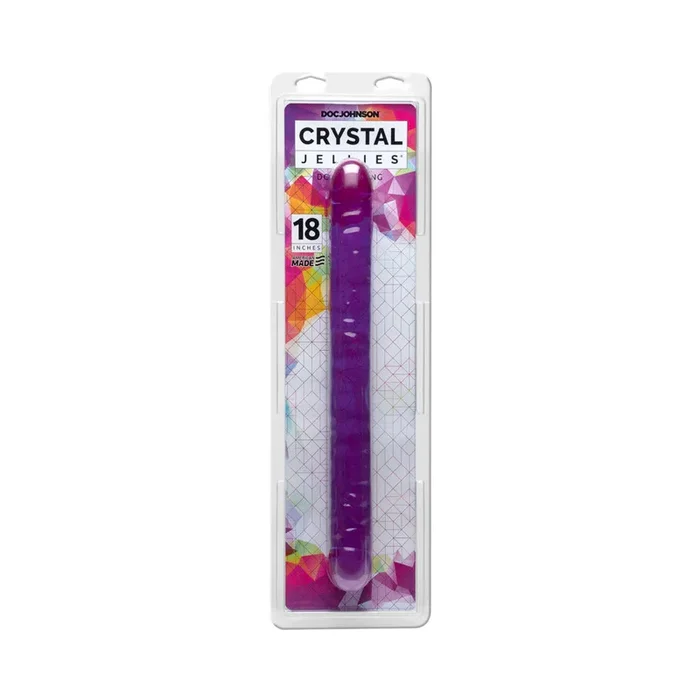 Crystal Jellies – Double Dong Purple 18in