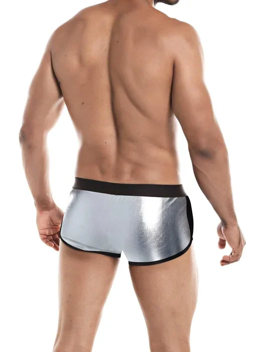 CUT FOR MEN ATHLETIC TRUNK SILVER MEDIUM