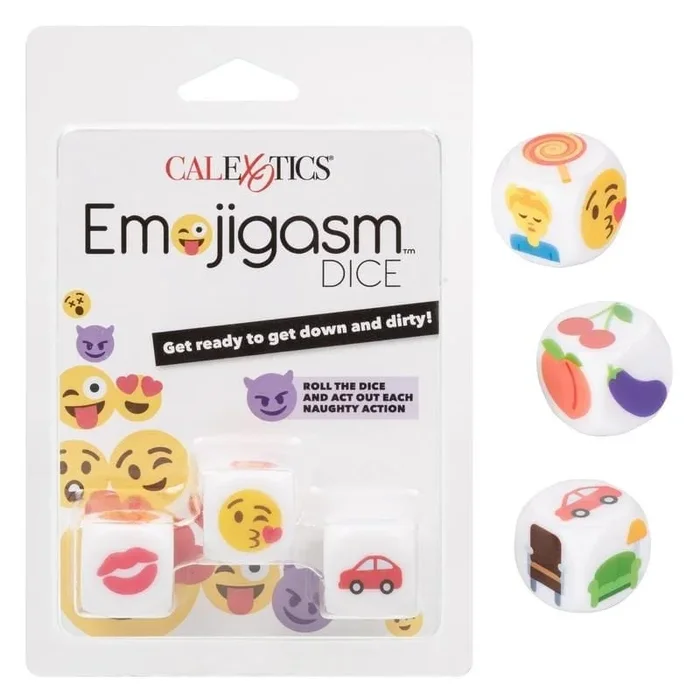 Dados de emojigasmo de Calexotics