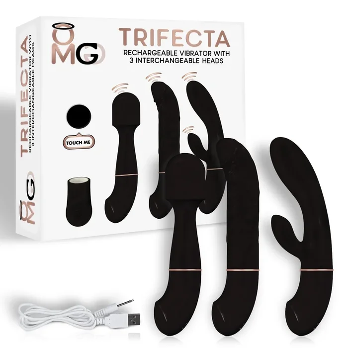 DeeVa OMG Trifecta Interchangeable Vibrator