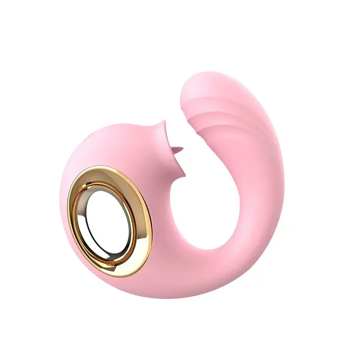 Delfina Touch – Dolphin Dual G-Spot Licking Vibrator, Adult Female Rechargeable Sex Toys