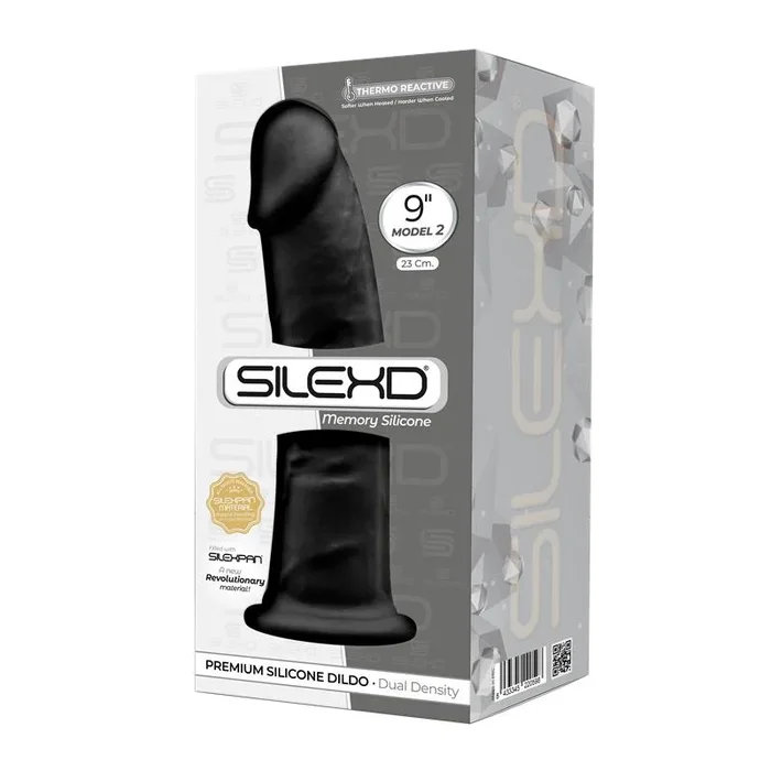 Dildo Dual Density Mod. 2 – 9 Black