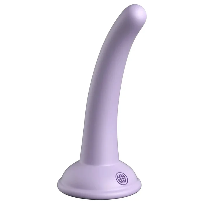 Dillio Curious Five 5 Inch Platinum Silicone Dildo – Purple