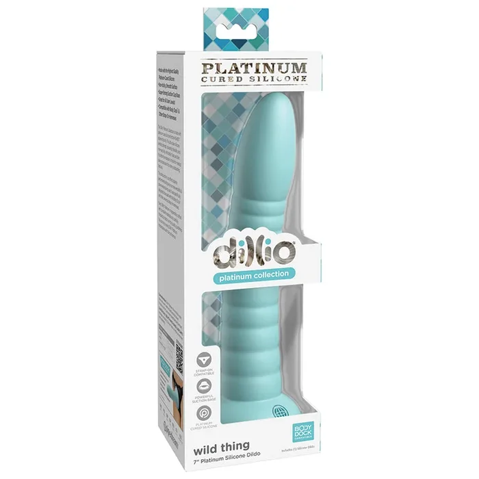 Dillio Platinum Wild Thing-Teal 7″