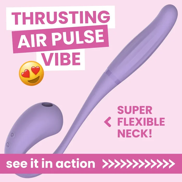 Diva Dream – Air Pulse & Thrusting G-Spot Stimulator