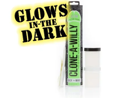 DIY Homemade Dildo Clone Willy Kit Glow In The Dark (Green) Casting Kit