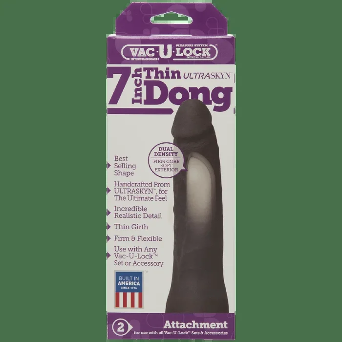 Doc Johnson 7″ Thin UltraSkyn Dong Attachment