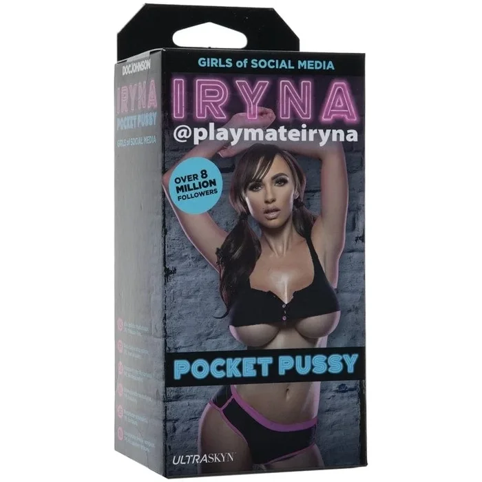 Doc Johnson Girls of Social Media @playmateiryna Pocket Pussy
