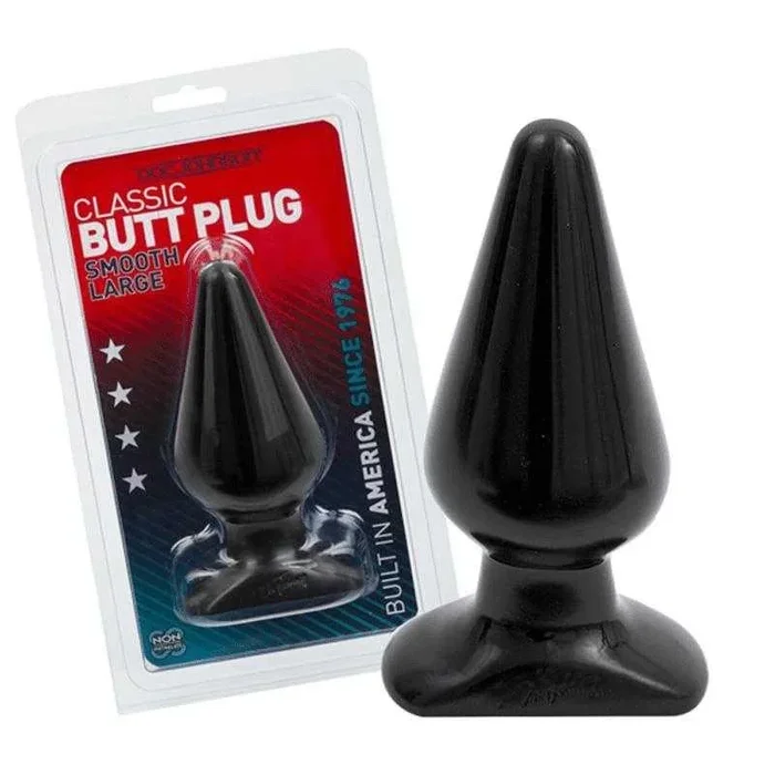 Doc Johnson Large Black Butt Plug