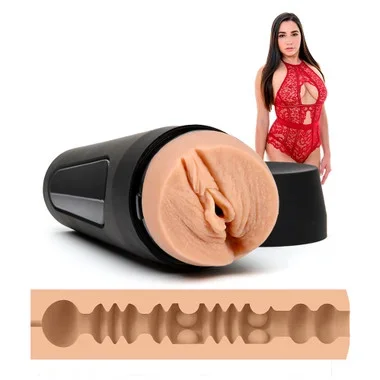 Doc Johnson Main Squeeze Karlee Grey’s Vagina Variable Pressure UltraSkyn Realistic Stroker Male Masturbator