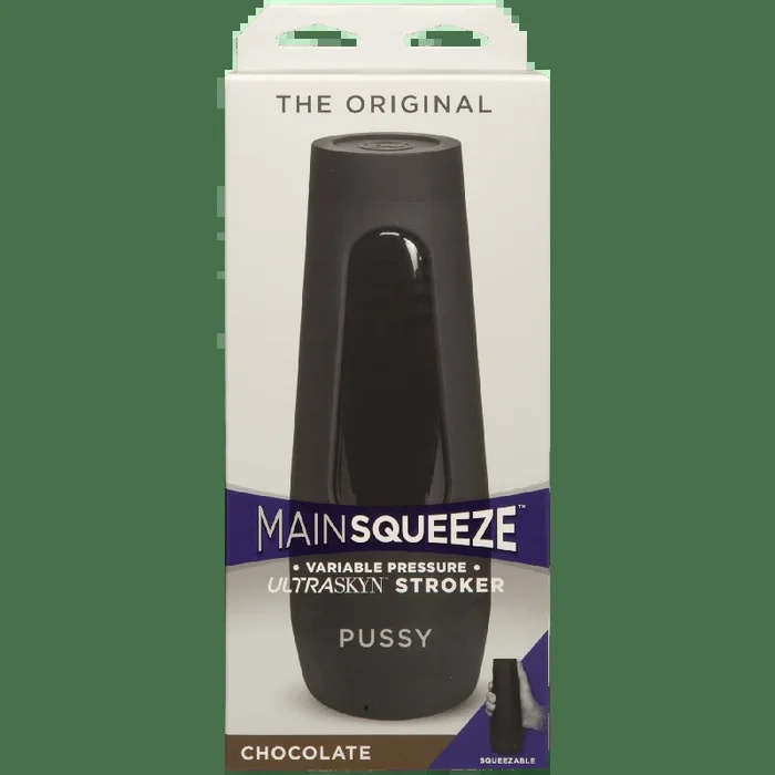 Doc Johnson Main Squeeze The Original Pussy Stroker Chocolate
