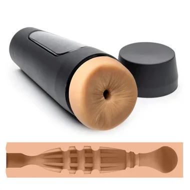 Doc Johnson Man Squeeze The Stud Variable Pressure UltraSkyn Realistic Anal Stroker