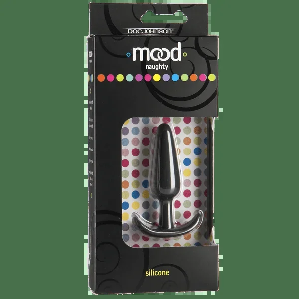 Doc Johnson Mood Naughty Medium Black Butt Plug