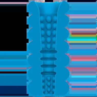 Doc Johnson Mood Thrill Triple Texture UltraSkyn Stroker Blue