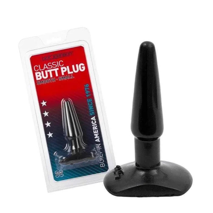 Doc Johnson Small Black Butt Plug