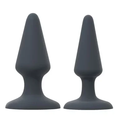 Dorcel Best Plug Expert Kit with Medium & Large Tapered Silicone Butt Plugs