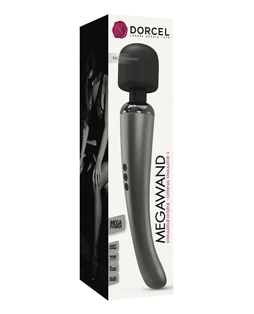 Dorcel Megawand Rechargeable Wand – Chrome Silver
